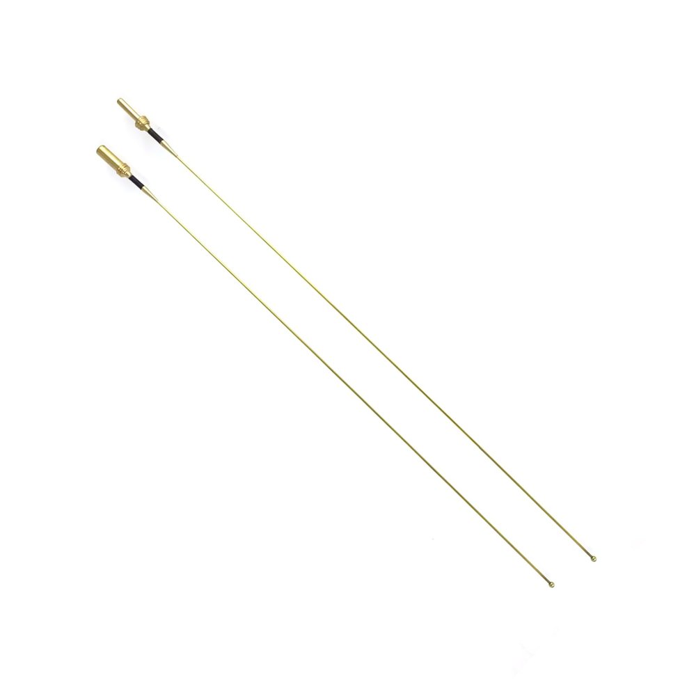 MOOKEENONE RC Tank Metal Antenna for Henglong 1/16 RC Tank 3889 German Leopard 2A6 Tank Model, Replacement Antenna Accessory Repair Part