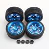 Tsolay 4pcs Upograde Wheel Tires Hex Nut for WLTOYS 144001 RC Car Vehicle Parts Modification Accessories view 4