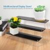 Alipis Acrylic Display Riser 3-tier Stand for Collectibles Figure Display Shelf Easy Assembly view 2