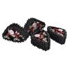 4Pcs 1/10 RC Truck Upgrade Parts Metal Snow Track Tire Tyre Wheel for for Traxxas for TRX4 for Defender for Bronco Upgrade Part Modification Accessories view 1