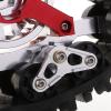4Pcs 1/10 RC Truck Upgrade Parts Metal Snow Track Tire Tyre Wheel for for Traxxas for TRX4 for Defender for Bronco Upgrade Part Modification Accessories view 3