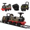 Ride on Train Toys Electric TrainSet with Track 2 Seaters Cargo Car,Music,Light Christmas Birthday Gifts for Toddlers Kids Boys Girls view 1