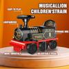 Ride on Train Toys Electric TrainSet with Track 2 Seaters Cargo Car,Music,Light Christmas Birthday Gifts for Toddlers Kids Boys Girls view 3