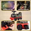 Ride on Train Toys Electric TrainSet with Track 2 Seaters Cargo Car,Music,Light Christmas Birthday Gifts for Toddlers Kids Boys Girls view 4