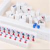 AzulHome American Mahjong Game Set, 166 Premium Ivory White Melamine Tiles (1.57"), 4 Dice, 80 Poker Chips, Storage Bag, Large Mah Jongg Tiles Set view 2