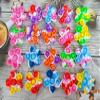 20 Packs Bulk Flower Fidget Bubble Mini Pop Fidget KeychainBirthday Party Favors Supplies summer Student Prizes view 2
