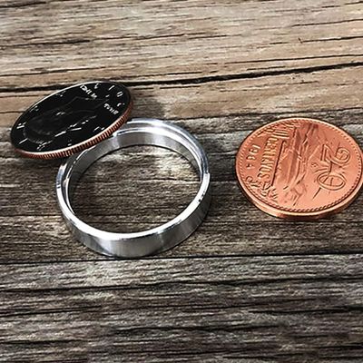 blue-ther Scotch and Soda (US Half Dollar) Magic Tricks Coin Appearing Vanishing Magic Magician Close up Illusions Mentalism Gimmicks Props