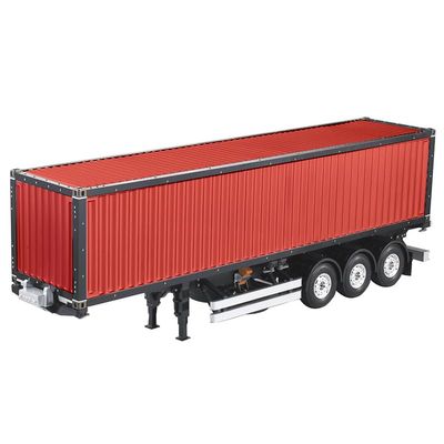 1/14 RC DIY 40ft Container Chassis Semi Tractor Trailer Truck Painting
