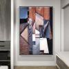 DIY Oil Painting Kit,The Book Painting by Juan Gris DIY Oil Painting Paint by Number Kits view 2