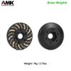 AMK 2Pcs 78g 1/10 RC Crawler Brass Weight 6mm Extended Wheel Hubs 12mm Hex Adapters 2.2 1.9 Beadlock Wheel Rims Universal for Axial SCX10 Capra TRX6 VS4-10 Gen8 Element Enduro TRX4 Upgrades (6mm) view 3