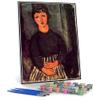 DIY Oil Painting Kit,A Young Girl Painting by Amedeo Modigliani Paint by Number Kit On Canvas for Beginners view 1