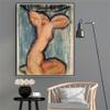 DIY Oil Painting Kit,Caryatid Painting by Amedeo Modigliani Arts Craft for Home Wall Decor view 3