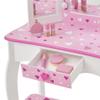 Teamson Kids - Sweethearts Print Gisele Medium Vanity - White/Pink view 4