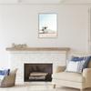 Lifeguard Hut Coastal Beach, 24 x 30 Inch Framed Gicle Print view 2