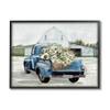 Stupell Industries Sunflower Truck at Farm Black Framed Giclee Art Design by Cindy Jacobs view 1