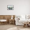 Stupell Industries Sunflower Truck at Farm Black Framed Giclee Art Design by Cindy Jacobs view 2