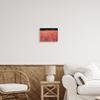 'Bird in Red Field'| Framed Giclee Art view 2