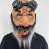 eLymwoo Halloween Grandpa Old Man Mask Latex Bald Terrifying Mask - Perfect for Cosplay, Parties, and Prank view 2