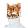 Aiffort 1Pcs Halloween Realistic Cat Masks Animal Cat Mask Masquerade Cosplay Accessories for Halloween Christmas Easter Novelty Costume Party Accessory (C-Style Cat Mask) view 4