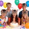 Aiffort 1Pcs Halloween Realistic Cat Masks Animal Cat Mask Masquerade Cosplay Accessories for Halloween Christmas Easter Novelty Costume Party Accessory (E-Style Cat Mask) view 2