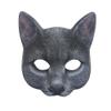 Aiffort 1Pcs Halloween Realistic Cat Masks Animal Cat Mask Masquerade Cosplay Accessories for Halloween Christmas Easter Novelty Costume Party Accessory (D-Style Cat Mask) view 1