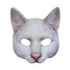 Aiffort 1Pcs Halloween Realistic Cat Masks Animal Cat Mask Masquerade Cosplay Accessories for Halloween Christmas Easter Novelty Costume Party Accessory (A-Style Cat Mask) view 1