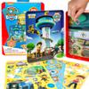 Paw Patrol Magnetic Playset, 75 Mix & Match Dress Up Magnets, 2-in-1 Storage Tin & Play Space, Fun Paw Patrol Toy for Kids 3 & Up, Great Travel Activity for Kids and Toddlers, Paw Patrol Activities view 1