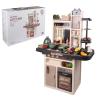 Interactive Kids Kitchen Playset with Realistic Lights and Sounds - Pretend Play Chef Toy Set for Boys and Girls, Includes Over 65 Accessories: Pots, Pans, Utensils, Food Models view 1