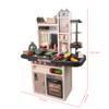 Interactive Kids Kitchen Playset with Realistic Lights and Sounds - Pretend Play Chef Toy Set for Boys and Girls, Includes Over 65 Accessories: Pots, Pans, Utensils, Food Models view 3