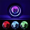 BEBEVOGUE Personalized Magnetic Levitating Floating Globe with LED Light Unique Birthday Gift for Men Boss Kids Floating Wrold Map Globe Home Office Desk Gadget Decor (Black) view 2