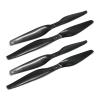 SpeedyFPV 4pcs 1255 Carbon Fiber Propellers T-Style 12x5.5 Prop Set (2X CW / 2X CCW) view 1
