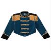 CHICTRY Kids Girls Halloween Cosplay Costumes Ringmaster Circus Jacket Coat Drummer Fancy Dress up Peacock Blue 14 Years view 3