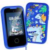 Kids Phone for Boys, Christmas Birthday Gifts for Boy Girl Age 3-10 Kids Toys Cell Phone, 2.8" Touchscreen Toddler Learning Play Toy Phone with Dual Camera, Game, Music Player, 8GB Card Blue view 1