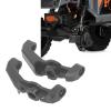 2PCS Caster Block C Hub Black Brass Stylish Antirust Caster Blocks Front C Hub for Axial 1/18 UTB18 Capra RC Crawler view 2