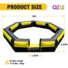 OZIS Gaga Ball Pit Inflatable 15FT with Built-in Blower, Portable Gaga Pit for Indoor Outdoor School Family Activities Easy to Setup view 2