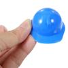 Abaodam 10 Pack Mini Construction Hard Hats, Bulk Mini Plastic Worker Party Hat, Birthday for Dollhouse, Construction Birthday Party, Toy Doll Engineer, Building Dress Up Cap, Theme Favors (Blue) view 4