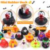 30 Pcs Jeep Ducks for Ducking, Halloween Ducks for Jeeps Ducking, Halloween Rubber Ducks for Kids, Assortment Mini Rubber Duckie Toys for Trick or Treat Fillers Baby Bath Shower Toys (Halloween, 30) view 4