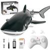 Bennol 2.4Ghz Remote Control Whale Shark Toy for Kids, 1:18 Scale High Simulation Electric RC Fish for Pool, Birthday Christmas Toys for 4-9 Year Olds Boys and Girls view 1