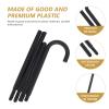 Lurrose Magician Crutch Stick Black Decorative Party Prop 39 Inch Plastic Cane for Halloween Cosplay Performance and Dress-up Accessories view 3