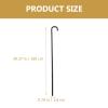Lurrose Magician Crutch Stick Black Decorative Party Prop 39 Inch Plastic Cane for Halloween Cosplay Performance and Dress-up Accessories view 4