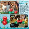 Shappy 4 Pieces 3.5 Inch Foam Dice Cube Jumbo Dice with Number Dots Big Giant Foam Large Cube for Christmas Game Math Classroom Party Favors Bag Stuffers(Red, Green) view 4