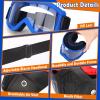 POKONBOY 2 Pack Detachable Masks, Tactical Mask with Goggles Compatible with Nerf Rival, Apollo, Zeus, Khaos, Atlas, & Artemis Blasters Rival Mask view 3