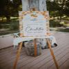 A Little Cutie is on the Way Baby Shower Welcome Sign - Personalized Orange Baby Shower Welcome Sign - Orange Baby Shower Welcome Poster - Gender Neutral - Baby Shower Decorations - Baby Shower Sign view 2
