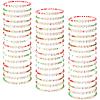 Otuuz 48 Pcs summer Kids Friendship Bracelet Set Adjustable Beads Bracelets Cute Friendship Princess Pretend Play Stretch Jewelry Set for Girls Women(Delicate) view 1