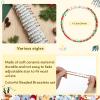 Otuuz 48 Pcs summer Kids Friendship Bracelet Set Adjustable Beads Bracelets Cute Friendship Princess Pretend Play Stretch Jewelry Set for Girls Women(Delicate) view 3