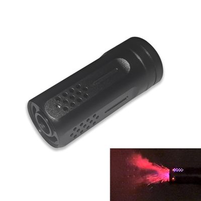 EMERBU Metal Simulated Spitfire Gel Splat Blaster Tracer Lighter Unit(7 Color Selection) - 14mm CCW Interface - for Ages 15+(Black)