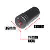 EMERBU Metal Simulated Spitfire Gel Splat Blaster Tracer Lighter Unit(7 Color Selection) - 14mm CCW Interface - for Ages 15+(Black) view 2