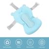 Baby Bath Seat, Baby Bath Tub Cushion for Bathtub Sink for Infant Newborn, Floating Foldable Adjustable Infant Bath Supporter, Easy to Clean (Blue Bear) view 4