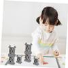 Gadpiparty 9pcs Train Track Support Risers for Railway Accessories Bridge Support Blocks for Toy Train Easy to Install Compatible All Major Brands for Creative Play view 4