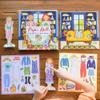 eeBoo: Paper Dolls: Explorer & Botanist - Includes 2 Paper Dolls, Stand Up Scene & Stickers, Kids Ages 5+ view 4